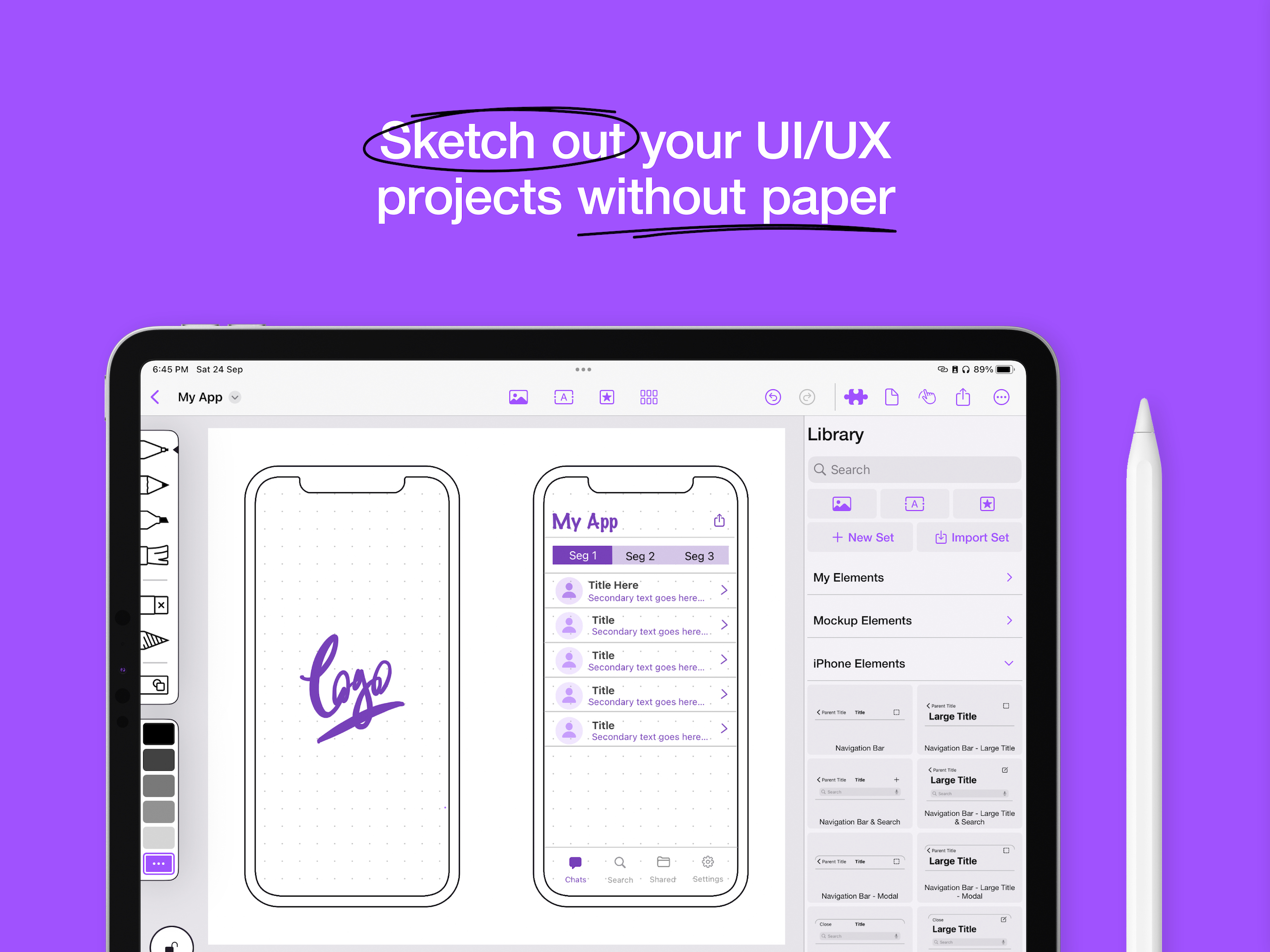 Mockup - Sketch UI & UX on the App Store