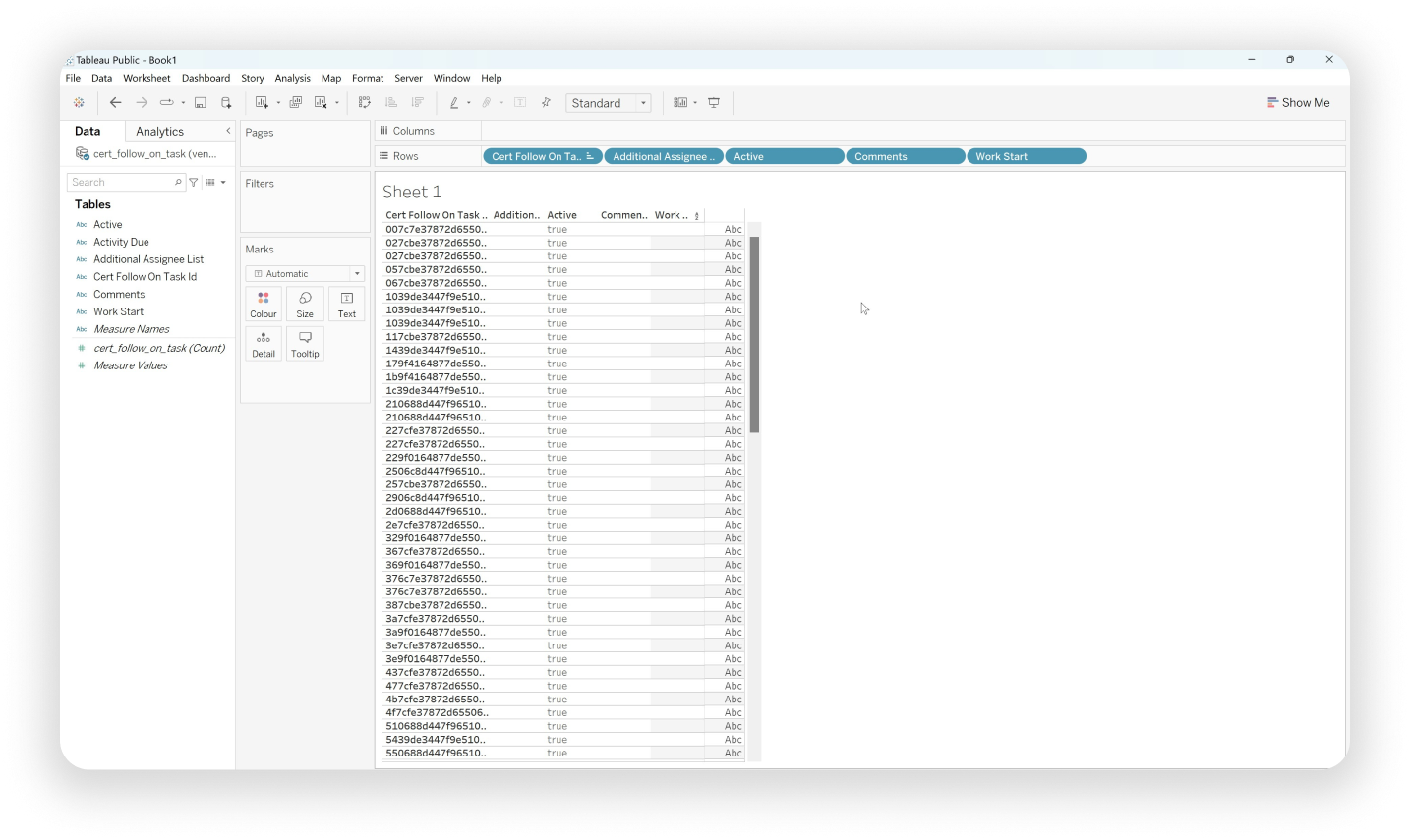 Tableau Connector for ServiceNow: View ServiceNow Tables and Fields in Tableau