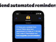 Goldie Software - Appointment reminder messages. Reduce no-shows by keeping clients up to date with automated text reminders. Goldie sends automated appointment reminders and booking confirmations, so you don’t have to. Protect your time like a pro.