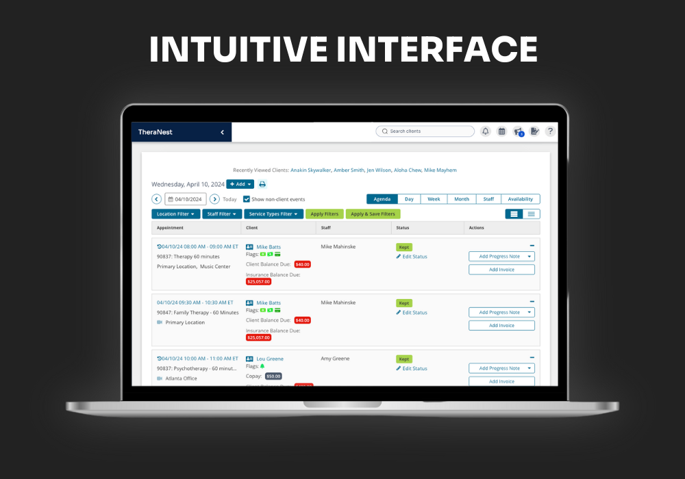 Intuitive Interface