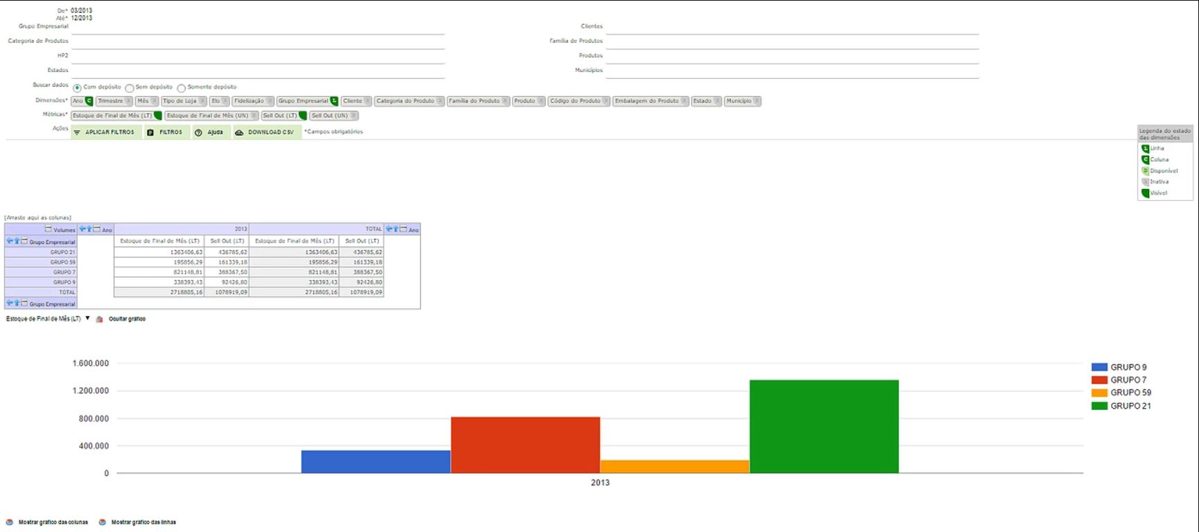 Instant Manager screenshot: Instant Manager data management