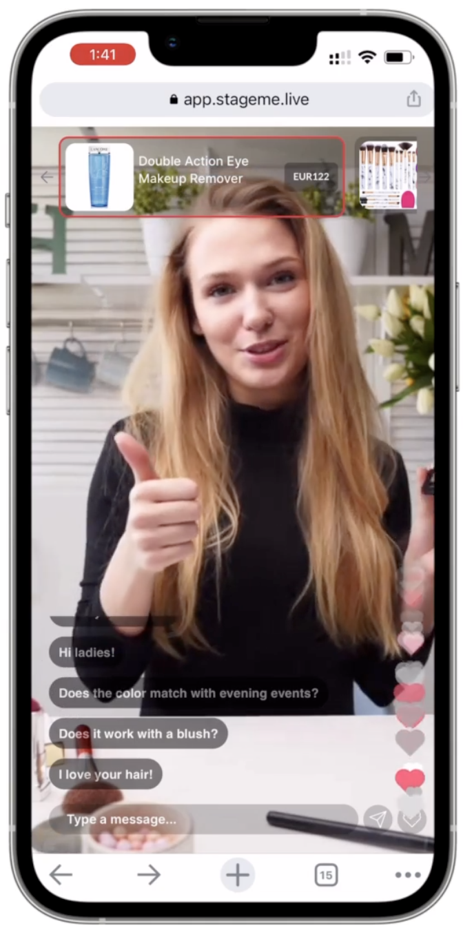 StageMe screenshot: StageMe Screenshot