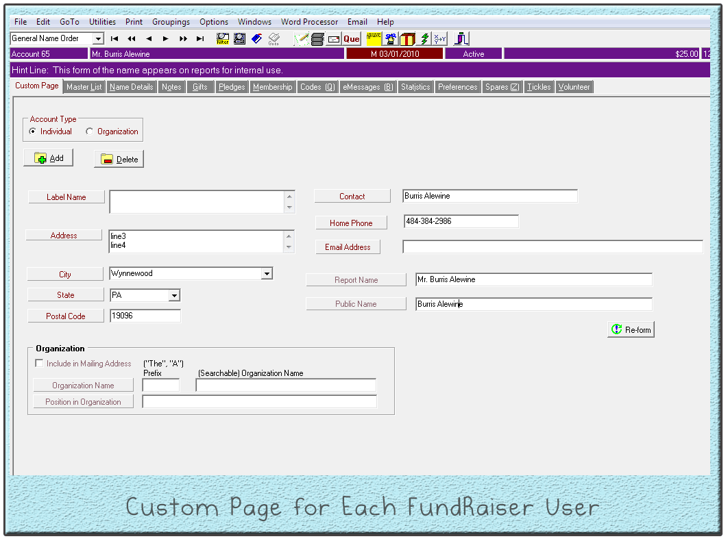 FundRaiser Logiciel - 5