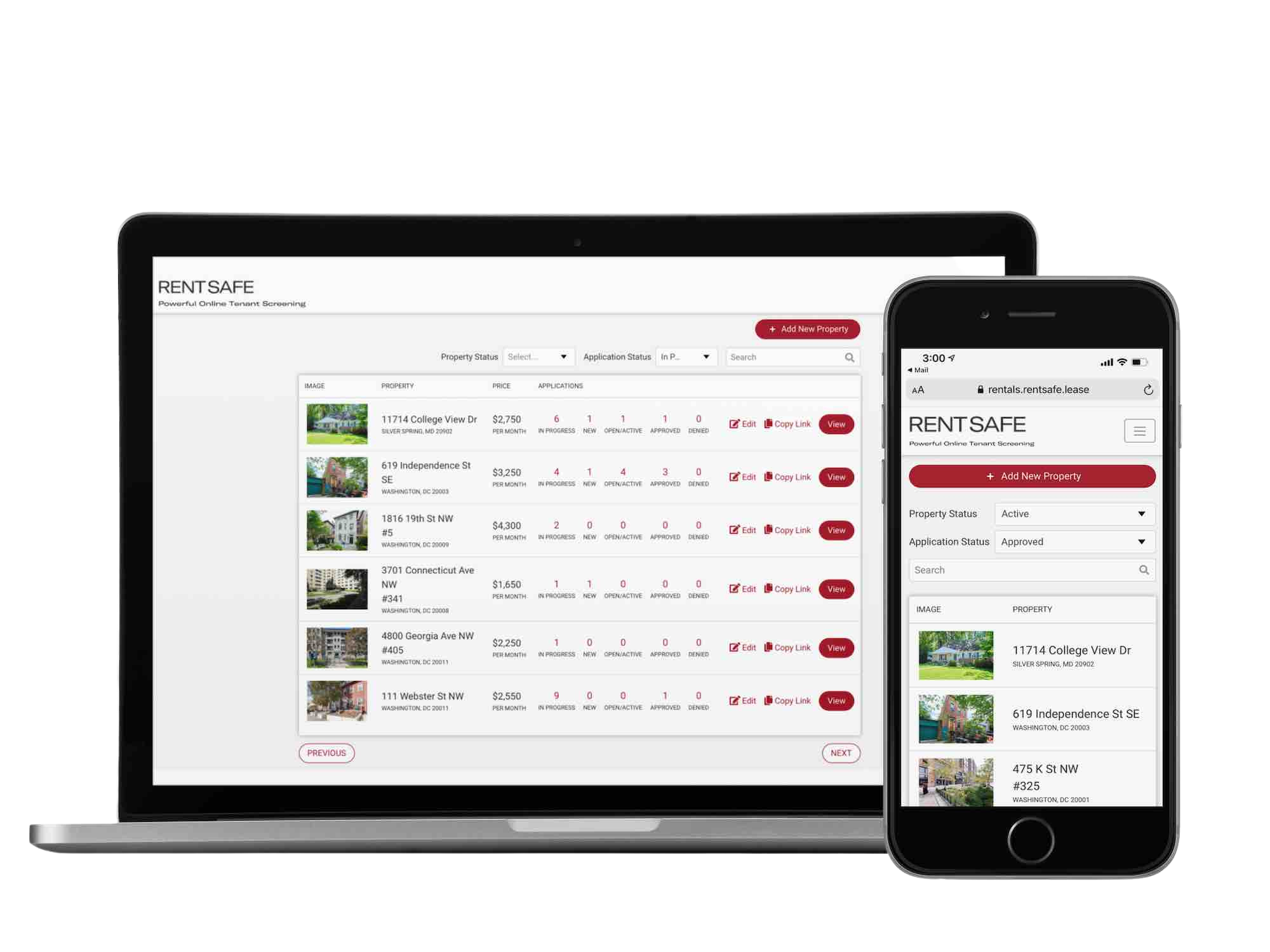 Online Tenant Screening for Desktop and Mobile Devices-thumb