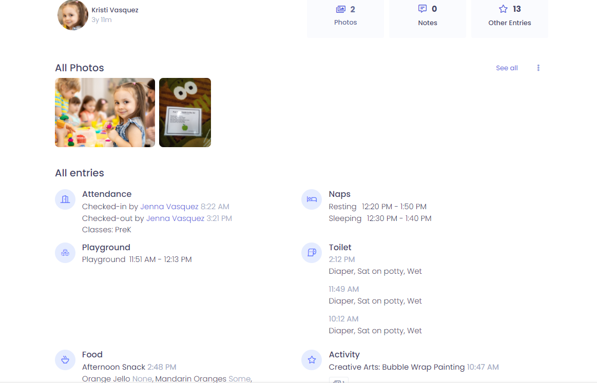 Child Care Seer Software - 2