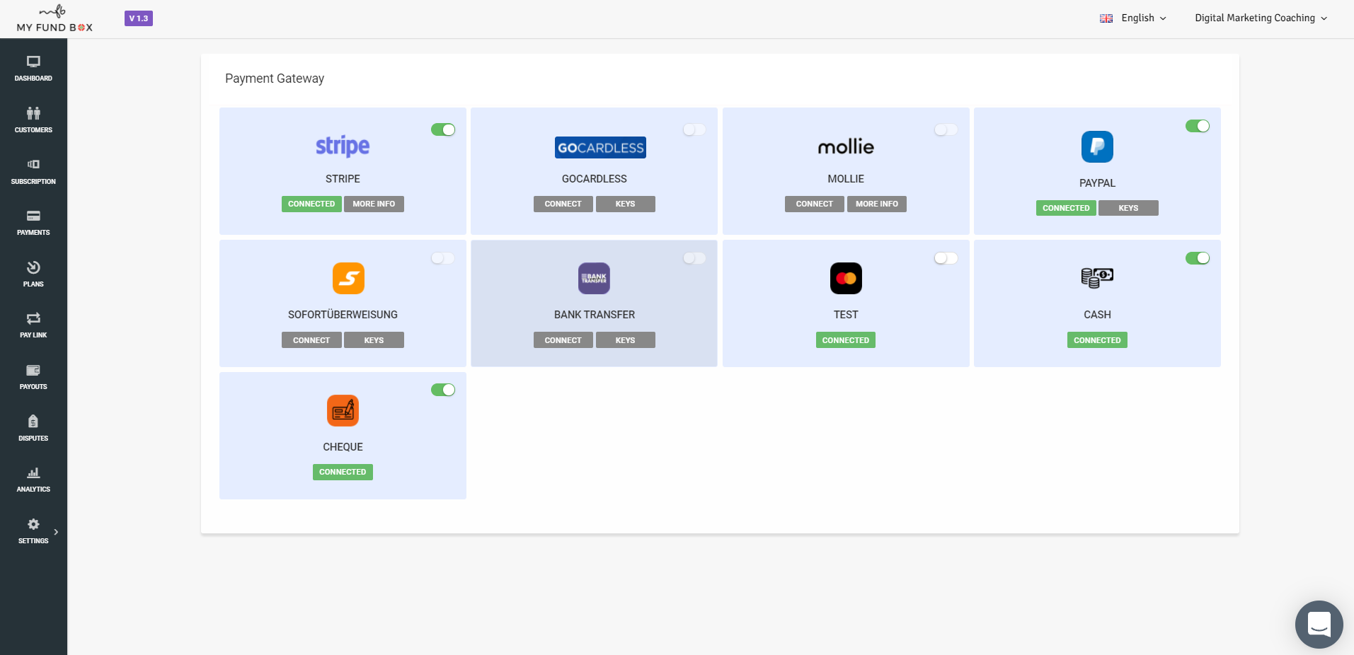 MYFUNDBOX Software - 2