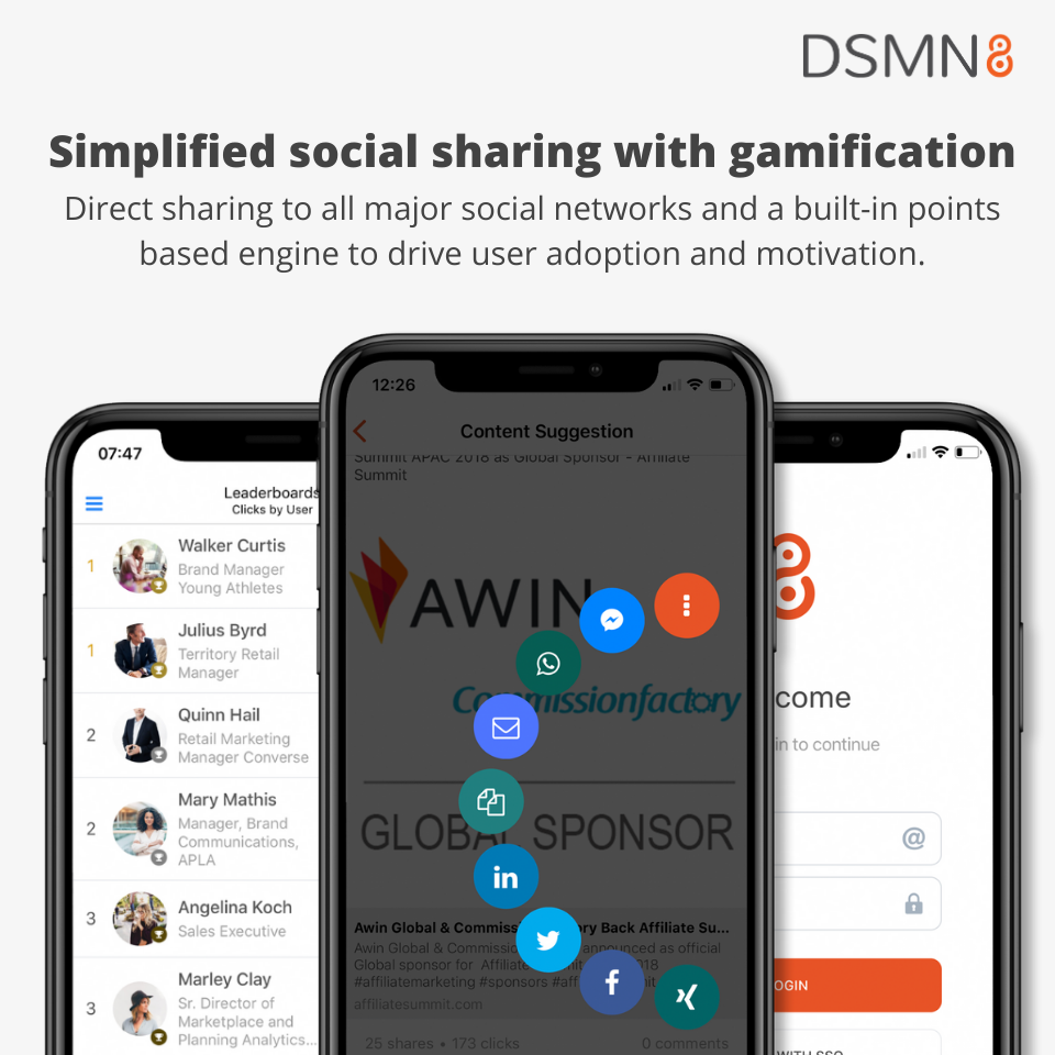 Simplified social sharing-thumb