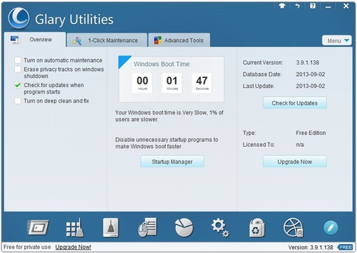 download the last version for windows Glary Utilities Pro 5.209.0.238