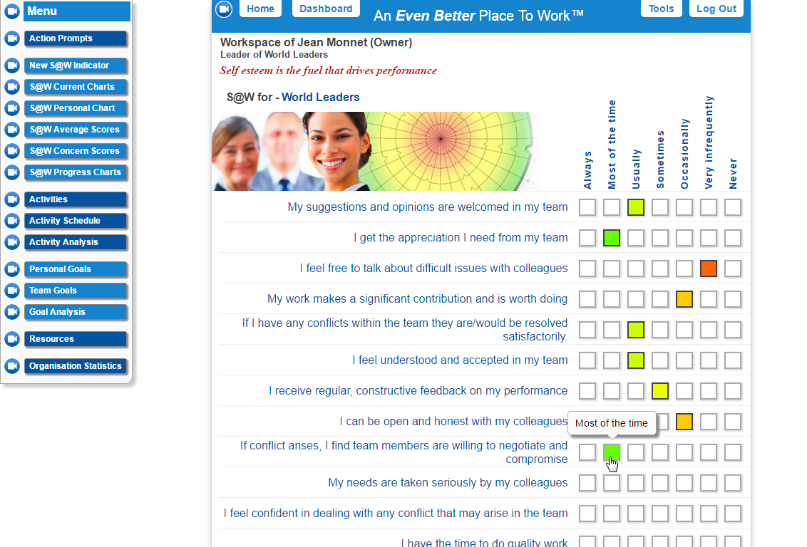 BP2W Software - Survey