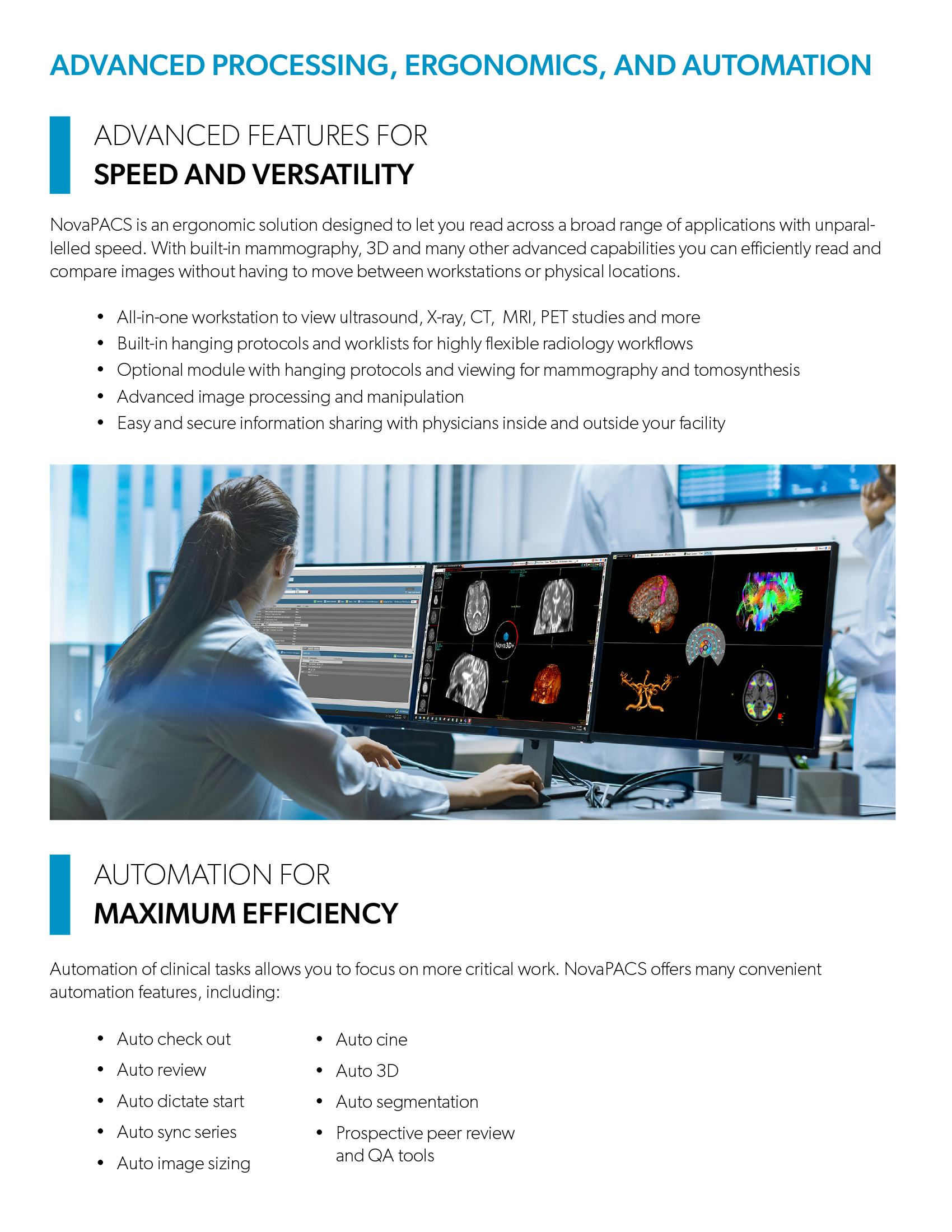 NovaPACS Software - 2