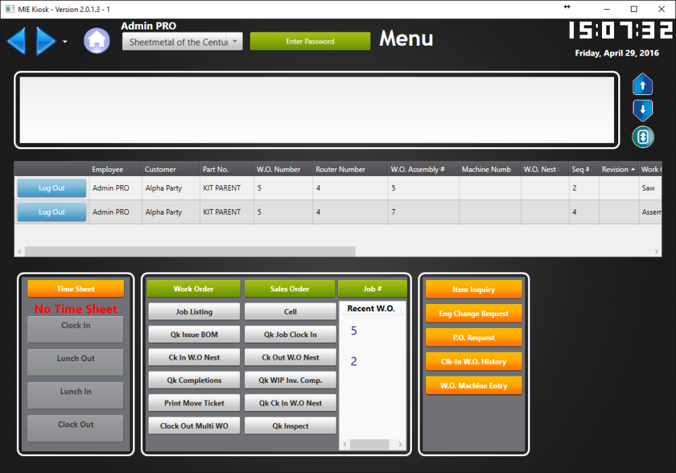 Collect data in real time with MIE Trak Pro kiosk