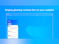 Cloutly Software - Showcase your reviews using our review widgets