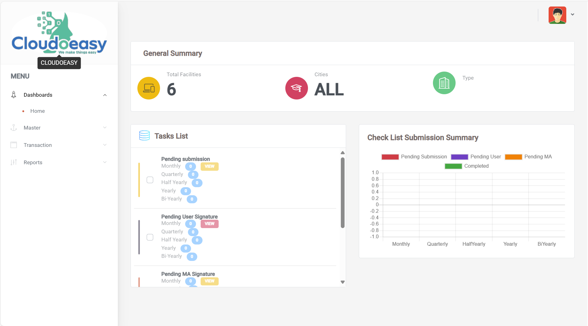 Smart FM screenshot: Smart FM dashboard