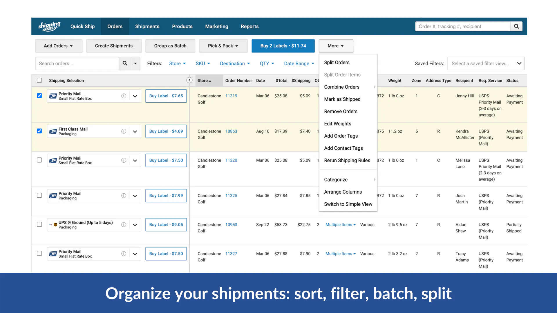 ShippingEasy Pricing, Alternatives & More 2022 - Capterra