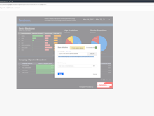 Google Data Studio Software - Reports can be shared with others via a sharable URL link that can be copied and pasted, or sent to contacts via email