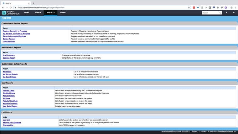 Collaborator Software - Leverage reports to improve processes