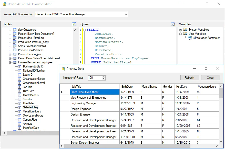 Devart SSIS Data Flow Components for Azure Synapse Analytics Price ...