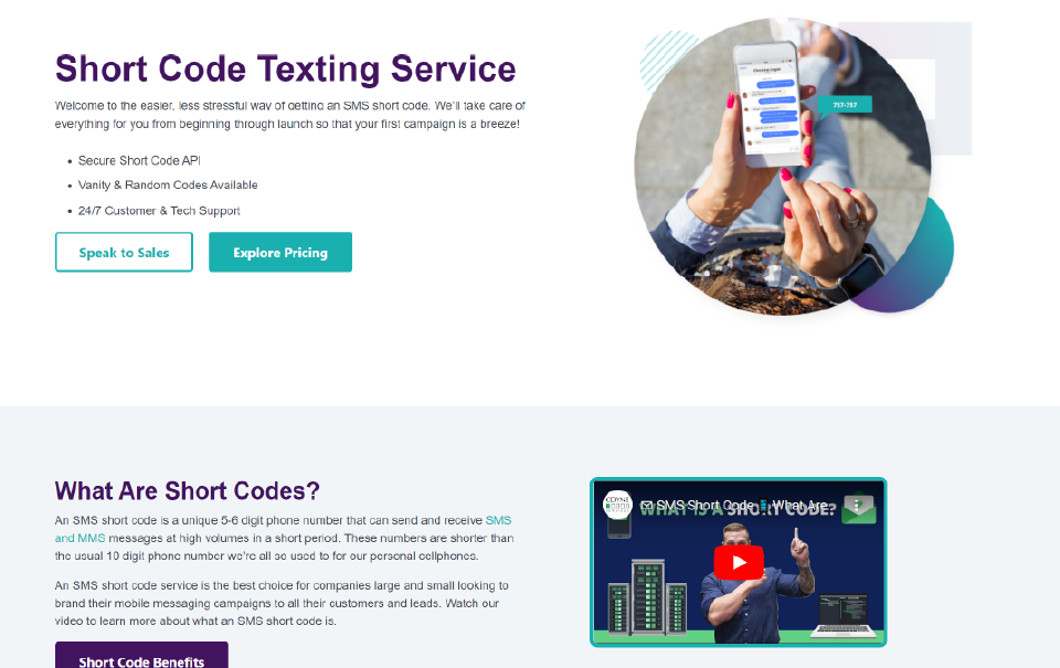 SMS Short Code Services