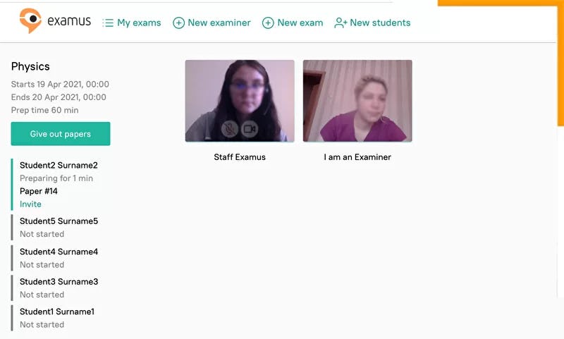 Examus Proctoring Software - Examus Verbal tool