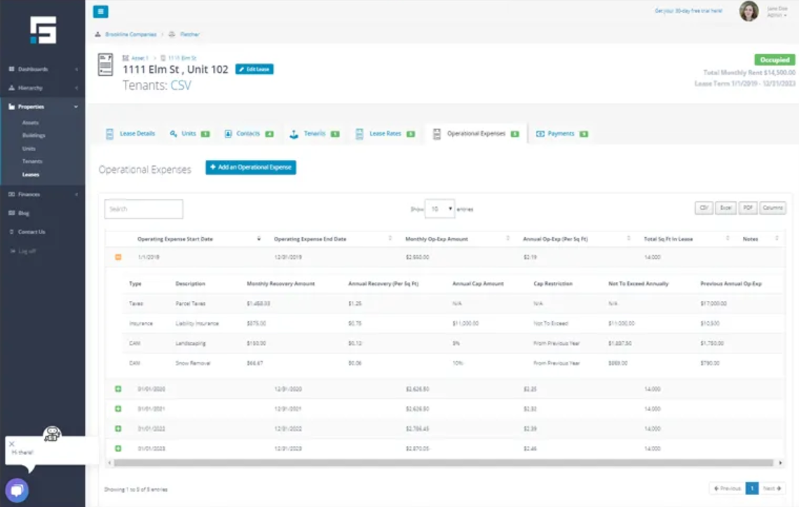 STRATAFOLIO properties screenshot