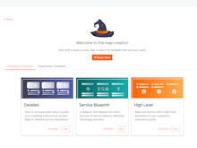 Cemantica Software - Wizard helps create personas and journey maps