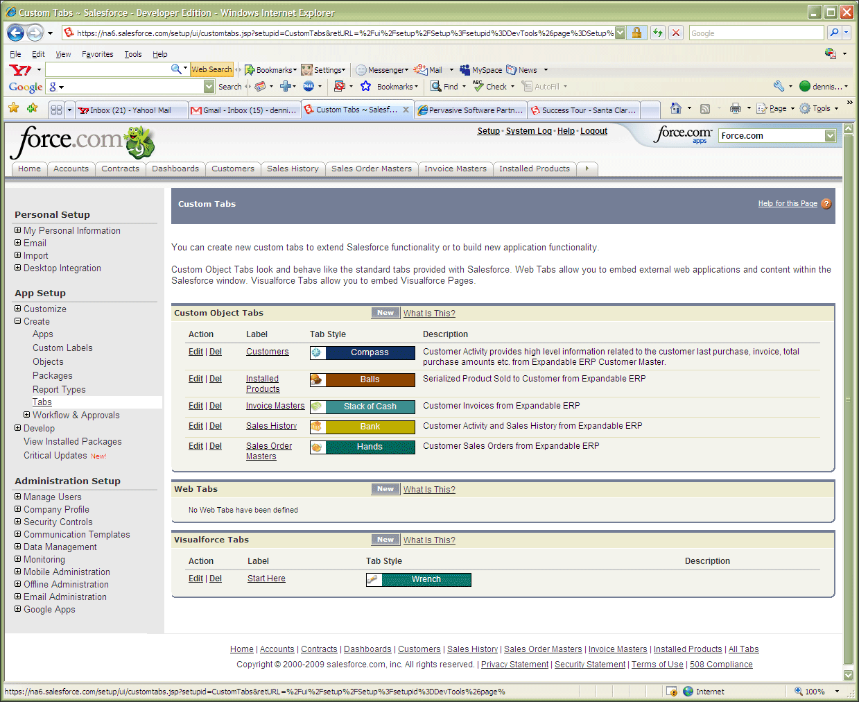 Expandable ERP Software - Integration with salesforce CRM