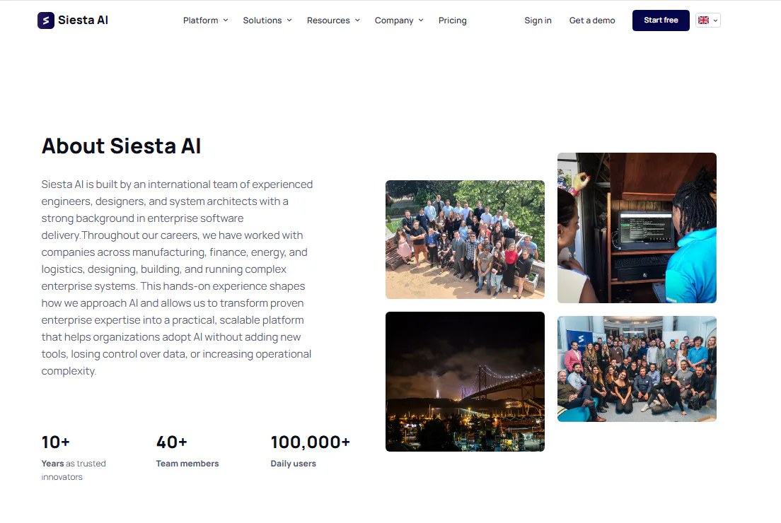Siesta AI Price, Features, Reviews & Ratings - Capterra India