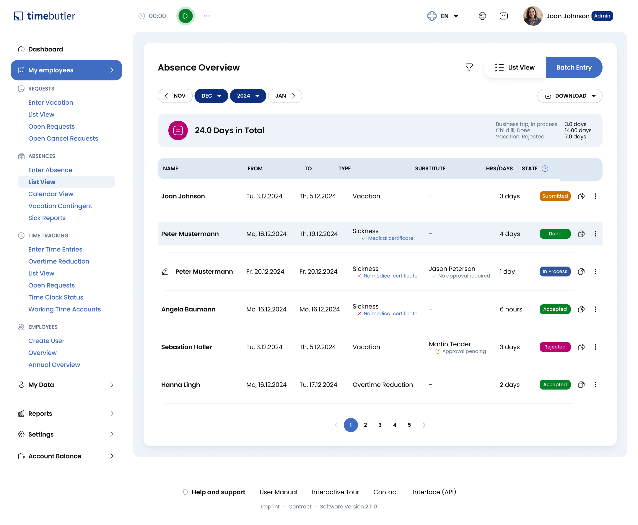 Timebutler Software 2025 – Reviews, Preise & Live-Demos