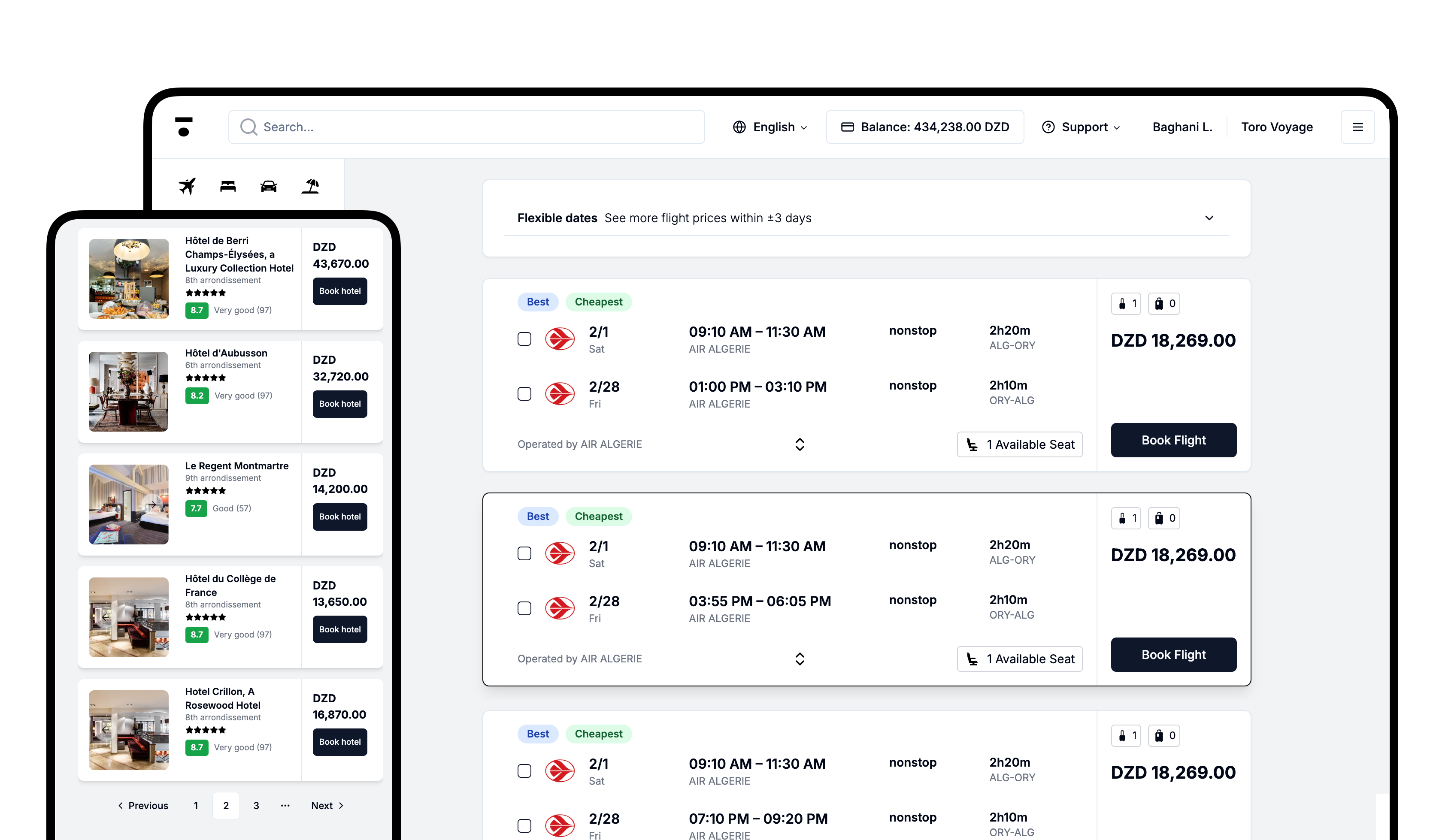FX-Port screenshot: FX-Port dashboard