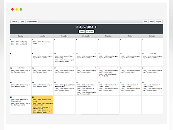 CalendarWizソフトウェア - 3
