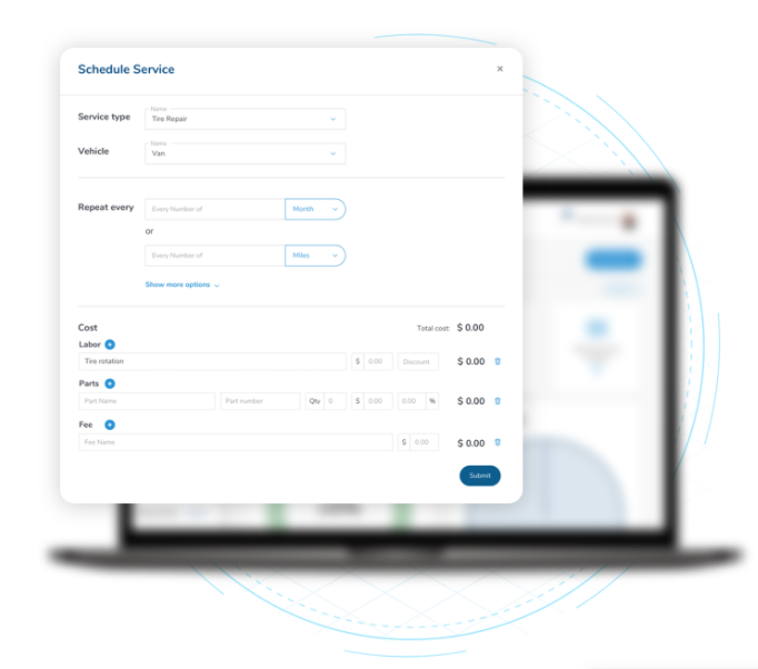 Driveroo Inspector Software - Web Dashboard