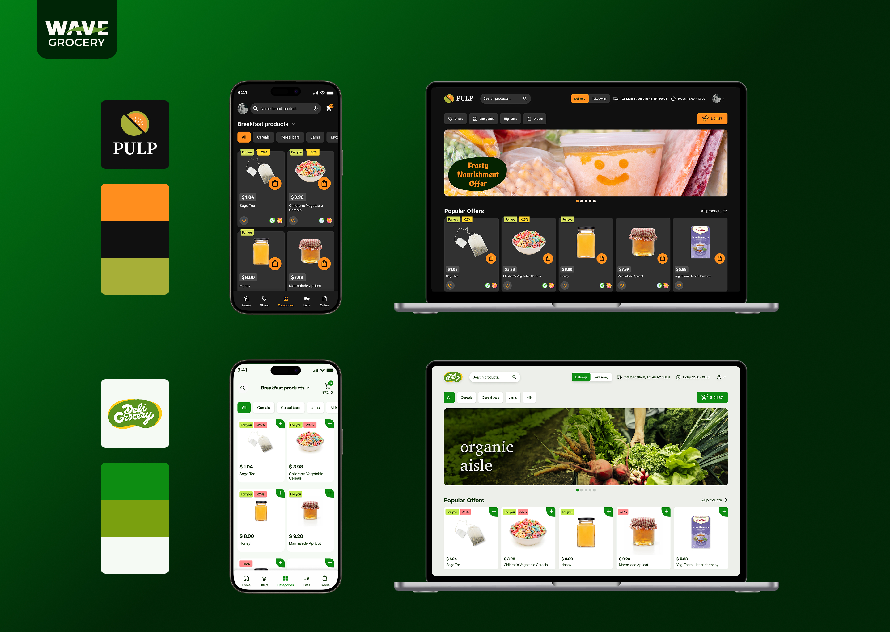 Wave Grocery screenshot: Sell online with a white label web storefront and mobile app