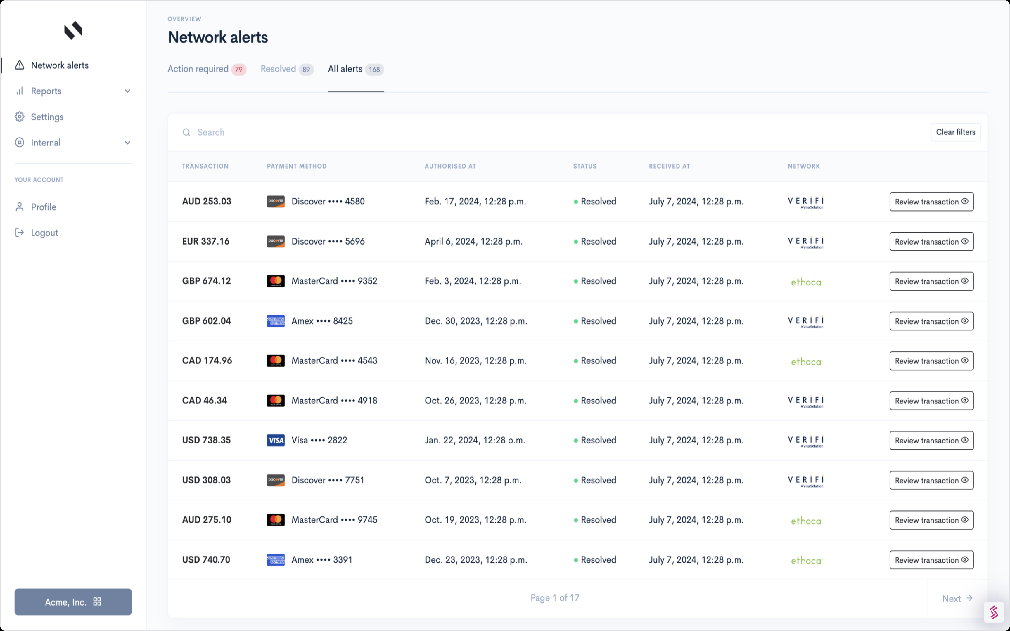 ChargebackStop screenshot