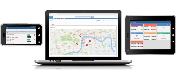 SalesEyes screenshot: Available for tablets and smartphones