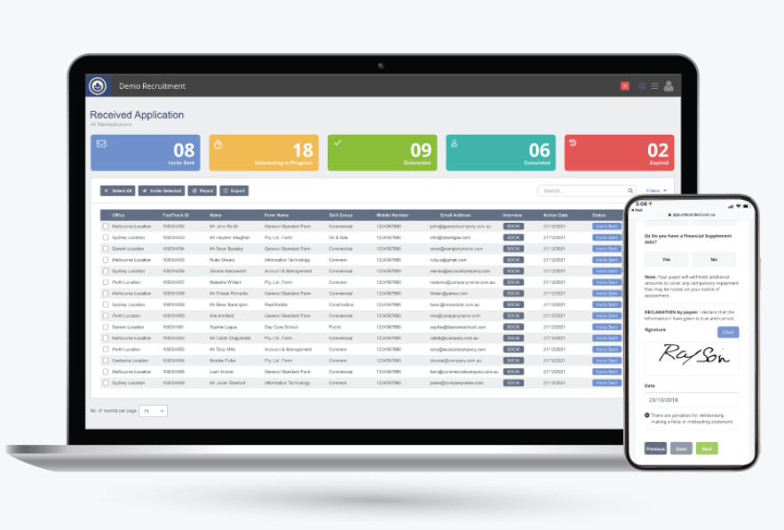 Onboarded screenshot