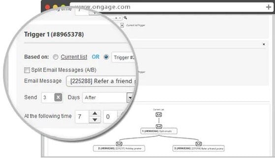 Ongage Software - Ongage triggers
