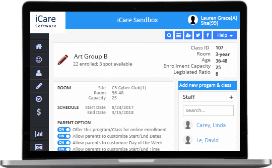 iCare Software - Program Management