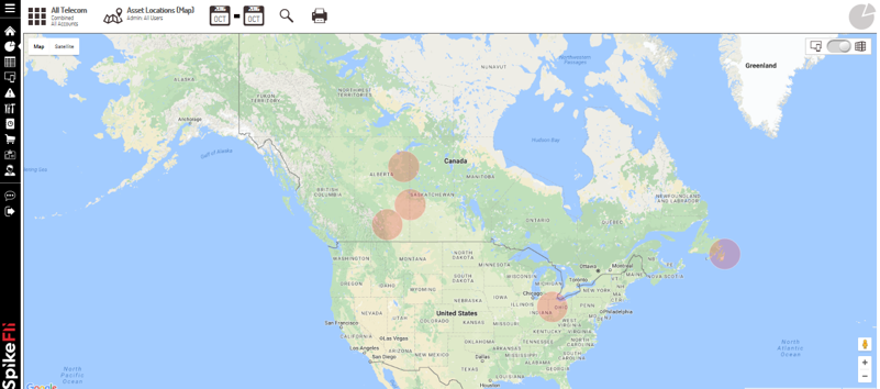 SpikeFli Analytics Software - SpikeFli Analytics mapping