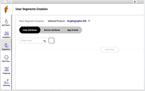 SmartKarrot user segmentation