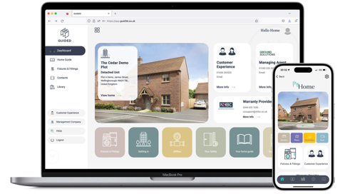 Your customer branded app for home handover, user guides, manuals, warranty information. Combined with seamless homeowner inspections, defect capture and status reporting for a superior customer experience. 