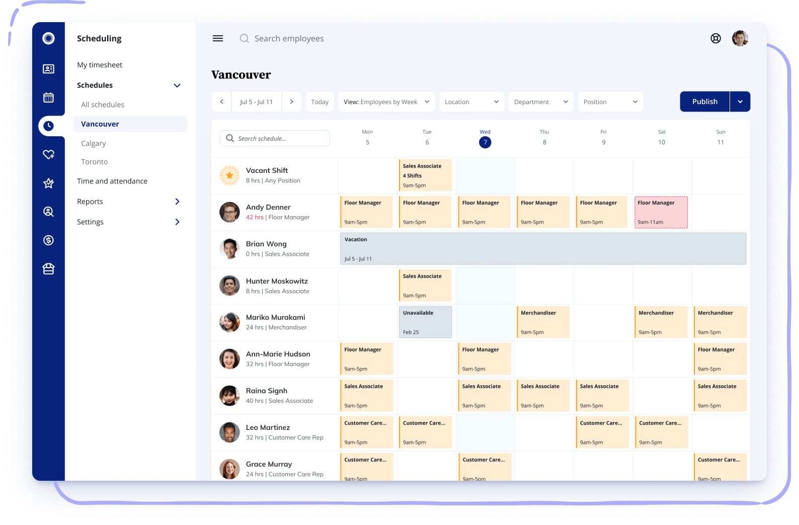 Rise Software - Scheduling and Time Tracking
