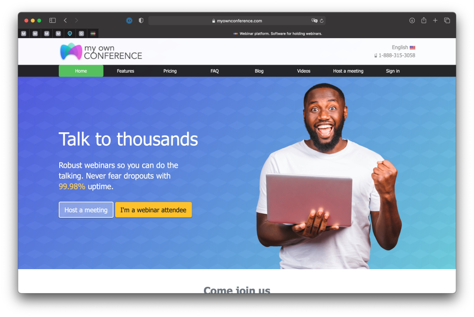 MyOwnConference Software - 1