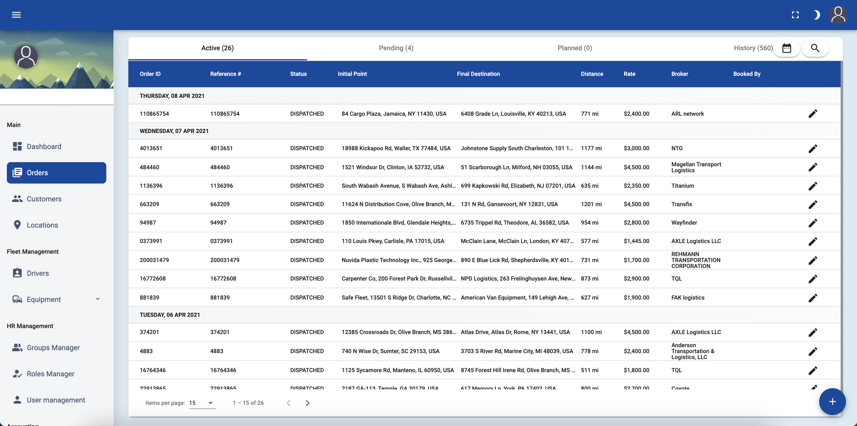 Active order list-thumb