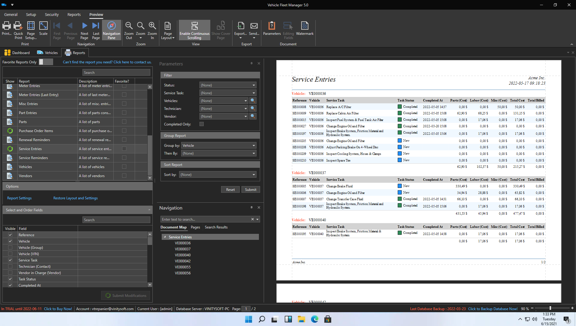 Vehicle Fleet Manager Logiciel - 4