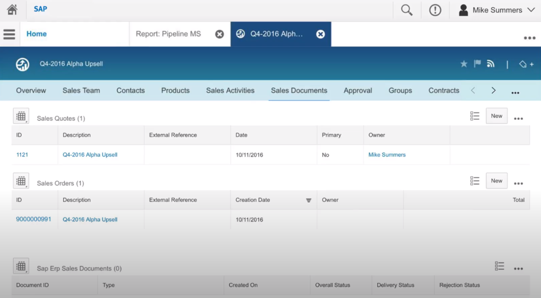 SAP Sales Cloud Software - 1