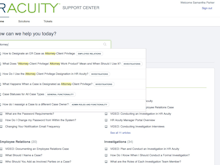 HR Acuity Software - User friendly Support Center