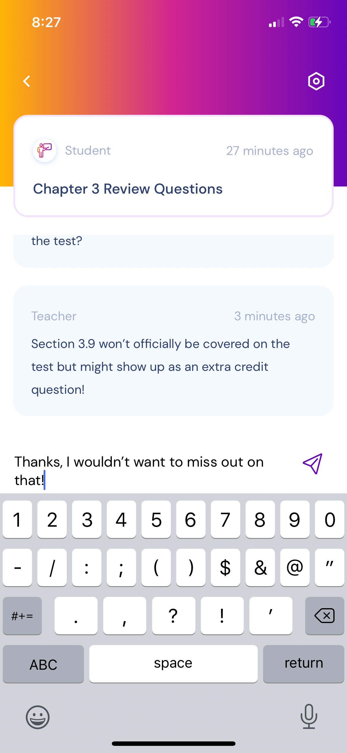 Mobile App - Post and Comments