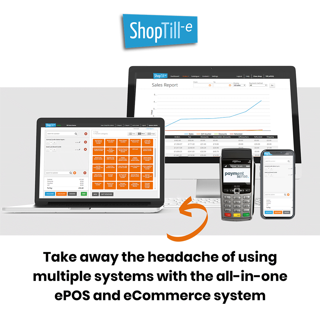 ShopTill-e screenshot: Multiple devices