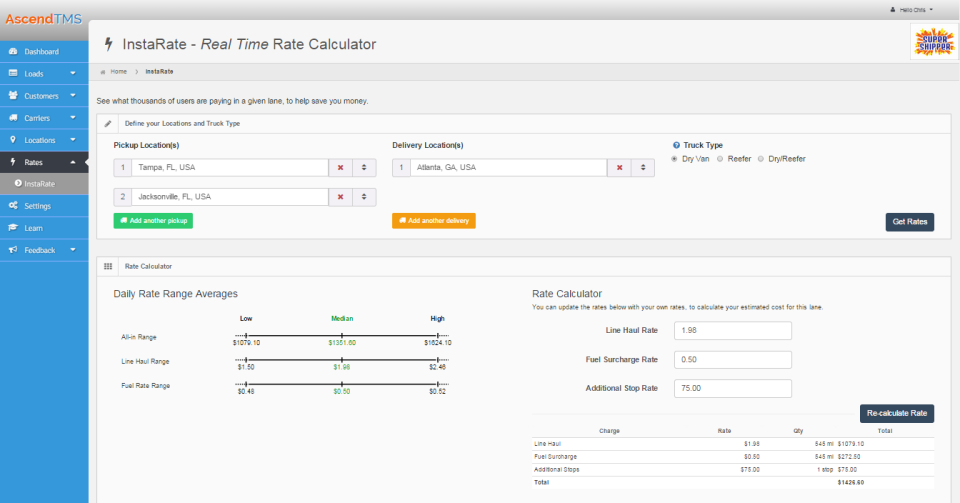 AscendTMS Logistics Software Software - 3