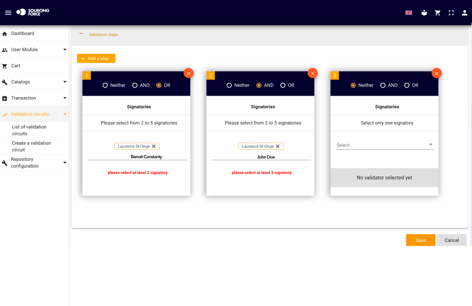 Sourcing Force Software - 3
